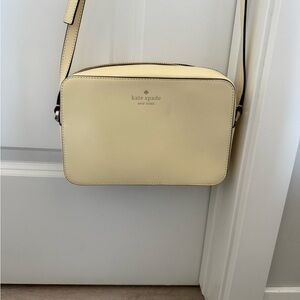 Kate Spade Light Yellow Crossbody Bag